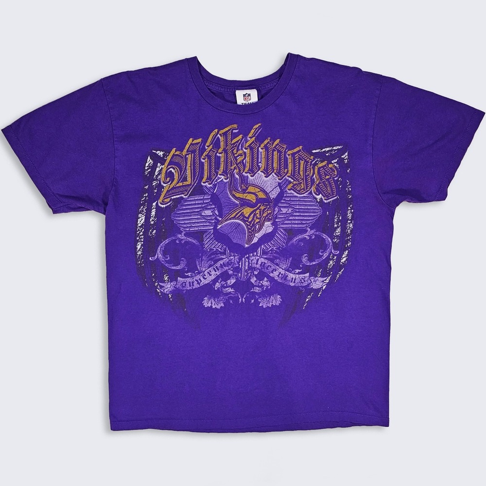 Minnesota Vikings Vintage Y2K Affliction Style T-Shirt